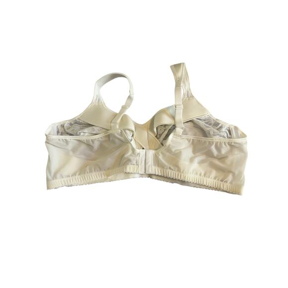 Comfort Choice NWOT Women's 46C Easy Enhancer Unlined Wireless Classic Lace Bra - Picture 2 of 10